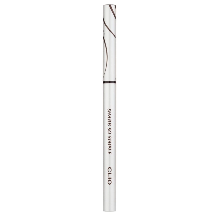 Clio - Sharp, So Simple Waterproof Pencil Liner - Creion de ochi rezistent la apă - 02 Brown - 0,14g