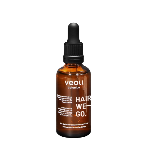 Veoli Botanica – Hair We Go – Loțiune Tonică Stimulantă și Fortifiantă pe Bază de Apă pentru Scalp – 50ml