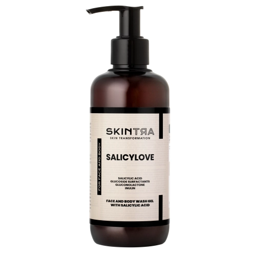 SkinTra - Salicylove - Gel de spălare facială și corporală cu acid salicilic - 250ml