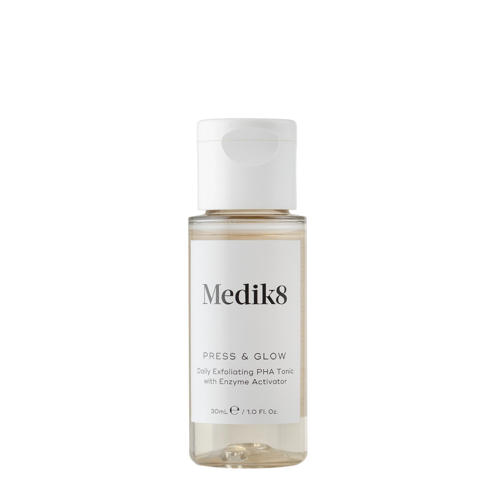 Medik8 - Try Me Size - Press&Glow - Toner cu acid PHA și activator de enzime exfoliante - 30ml