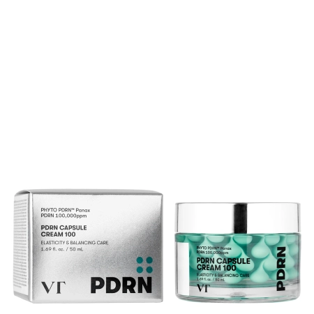 VT Cosmetics - PDRN Capsule Cream 100 - Cremă Regeneratoare pentru Față cu PDRN - 50 ml