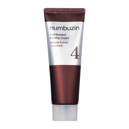 Numbuzin - No.4 Full-Nutrient Firming Cream - Cremă hrănitoare pentru față cu ginseng - 60 ml