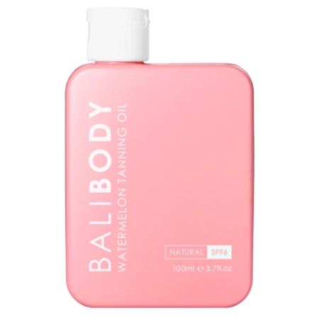 Bali Body - Watermelon Tanning Oil SPF6 - Ulei pentru bronzare cu ulei din semințe de pepene verde SPF 6 - 100 ml