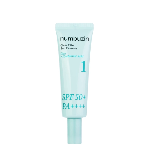 Numbuzin - No.1 Clear Filter Sun Essence SPF50+ PA++++ - Esență iluminatoare cu protecție solară - 50 ml