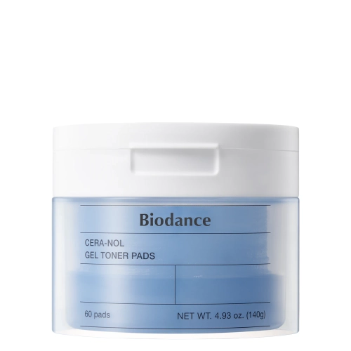 Biodance - Cera-nol Gel Toner Pads - Dischete gel hidratante pentru față - 60 buc