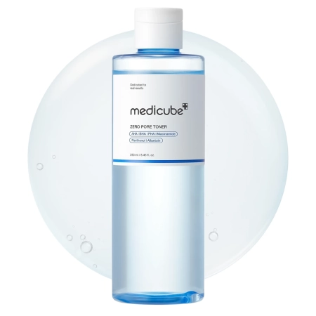 Medicube - Zero Pore Toner - Toner exfoliant pentru față cu acizi - 250 ml