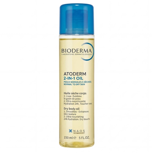 Bioderma - Atoderm 2-in-1 Oil Ulei uscat pentru corp - 150 ml