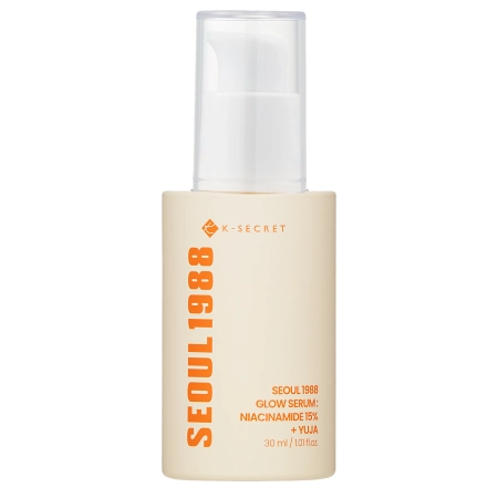 K-SECRET – SEOUL 1988 Glow Serum: Niacinamide 15% + Yuja – Ser iluminator – 30 ml