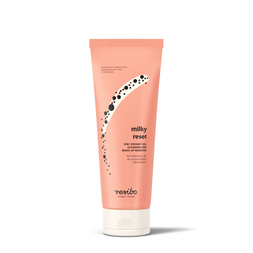 Resibo – Milky Reset – Gel-cremă 2 în 1 pentru curățare și demachiere – 100ml