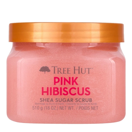 Tree Hut - Shea Sugar Scrub Pink Hibiscus -Exfoliant corporal cu zahăr și hibiscus - 510g