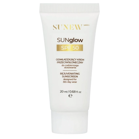 SunewMed+ - SUNglow SPF50 Cremă de Protecție Solară pentru Față cu Efect de Întinerire - 20ml