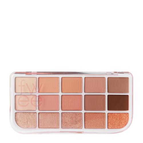 Fwee - More Mood Eyeshadow Palette - 02 More Than Coral - 11.5g