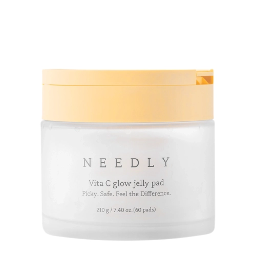 Needly - Vita C Glow Jelly Pad - Plasturi iluminatori pentru față cu Vitamina C - 60 buc/210g