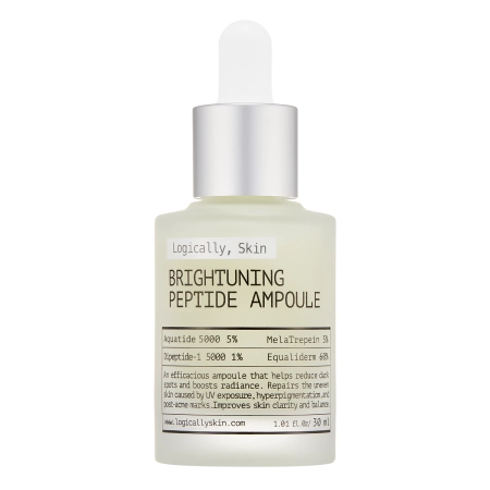 Logically, Skin - Brightening Peptide Ampoule - Ampulsă de față iluminatoare cu peptide - 30g
