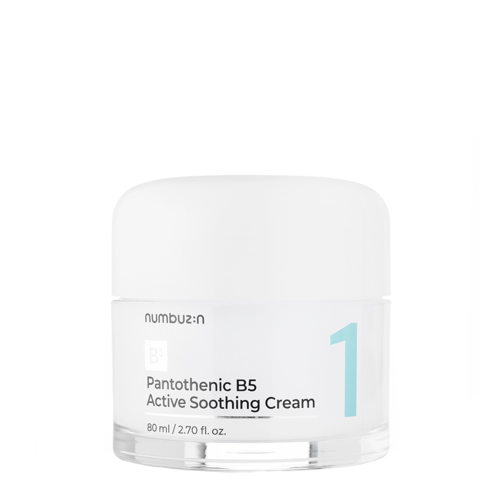 Numbuzin - No.1 Pantothenic B5 Active Soothing Cream - Cremă de față calmantă 80ml