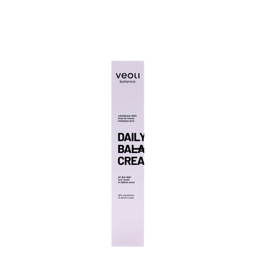 Veoli Botanica - Daily Balance Cream - Cremă ușoară pentru față cu efect de diminuare a porilor pentru întreaga zi - 75 ml