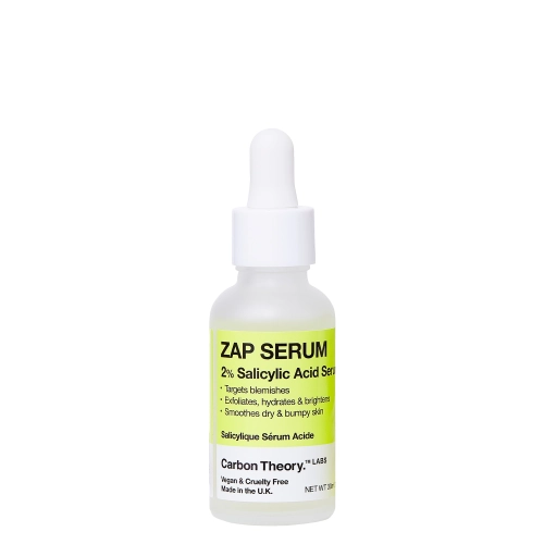 Carbon Theory - Supacylic 2% Acid Zap Serum - Ser pentru Față cu Acid Salicilic - 30 ml