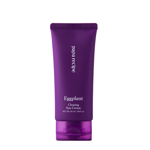 Papa Recipe – Eggplant Clearing Sun Cream SPF 50+/PA++++ – Cremă hidratantă de față cu protecție solară – 50 ml