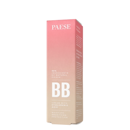 Paese - Cremă BB cu acid hialuronic - Natural - 30 ml
