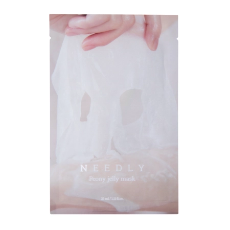Needly - Peony Jelly Mask - Mască hidratantă în gel cu bujor - 33ml