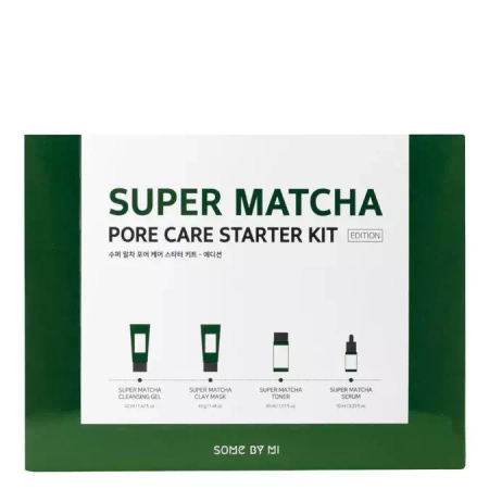 Some By Mi - Super Matcha Pore Care - Starter Kit - Trusă cosmetică pentru combaterea porilor dilatați