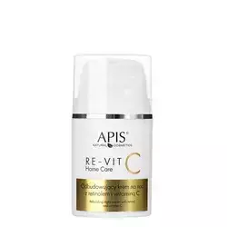 Apis - Re - Vit C Home Care - Rebuilding Night Cream with Retinol and Vitamin C - Cremă de noapte revitalizantă cu retinol și vitamina C - 50ml