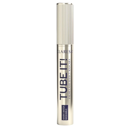 Claresa - Tube It! False Lash Effect Mascara Black - Mascara pentru gene - efect de gene false, tubular, pentru volum și separare - Negru - 8 g