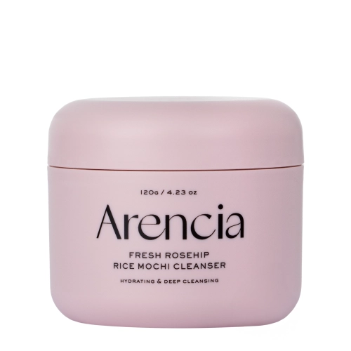 Arencia - Fresh Rosehip Rice Mochi Cleanser - Pastă calmantă pentru curățarea feței - 120g