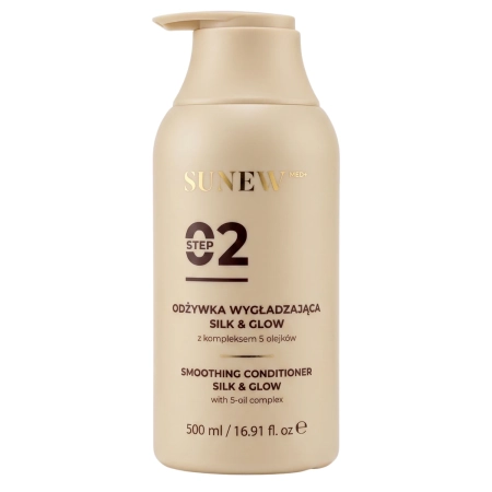 SunewMed+ - Silk&Glow; Balsam netezitor - Balsam Netezitor cu un complex de 5 uleiuri - 500 ml