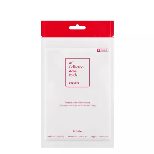 Cosrx - AC Collection Acne Patch - Plasture de vindecare a eczemelor cu extract de Centella Asiatica - 26pcs