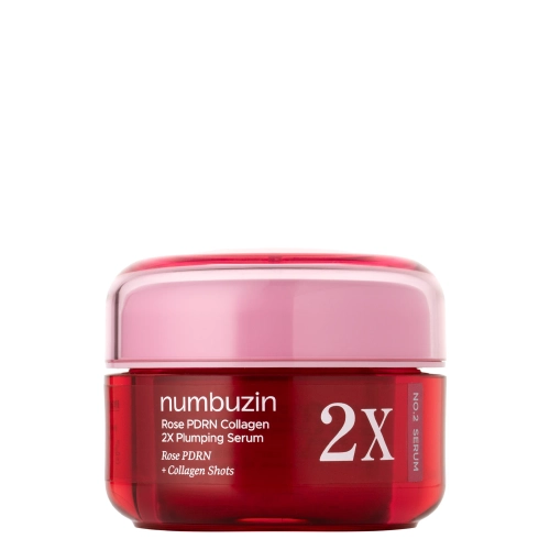 Numbuzin - No.2 Rose PDRN Collagen 2X Plumping Serum - Ser pentru fermitate și efect de umplere - 30 ml