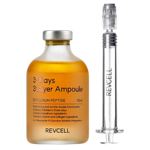 REVCELL - 3-Days 3 Layer Ampule - Fiolă pentru față cu efect de fermitate și hidratare - 55 ml