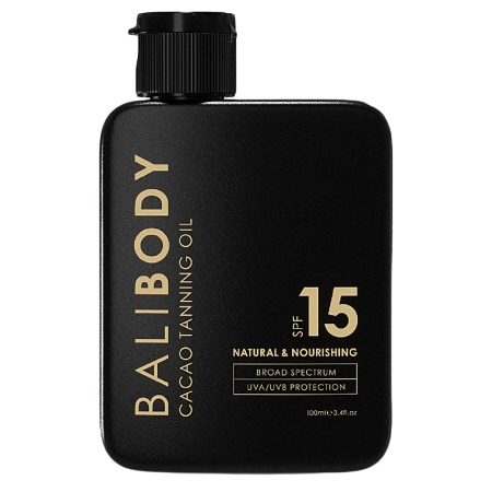 Bali Body - Cacao Tanning Oil SPF15 - Ulei pentru bronzare cu cacao SPF 15 - 100 ml