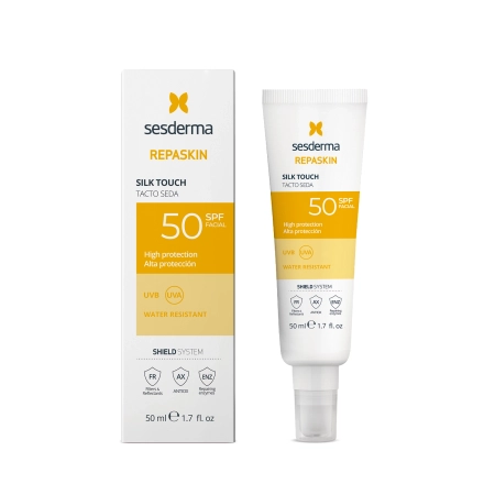 sesderma - Repaskin Silk Touch Color SPF50 - Cremă colorată cu protecție solară - 50 ml