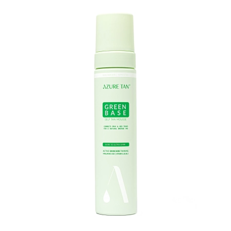 Azure Tan - Spumă autobronzantă pentru corp cu bază verde – Dark to Ultra Dark – 200 ml