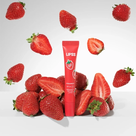 LIPSS - Lipper Lip Gloss - Luciu de buze - Strawberry - 10ml