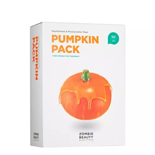 SKIN1004 - Zombie Beauty Pumpkin Pack - Set de măști faciale hrănitoare - 16 buc x 4g
