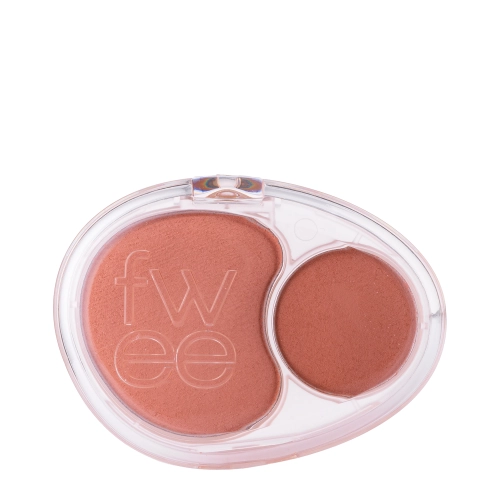 Fwee - Mellow Dual Blusher - Blush dublu pentru obraji – ND01 Lazy Tempo – 7,2g