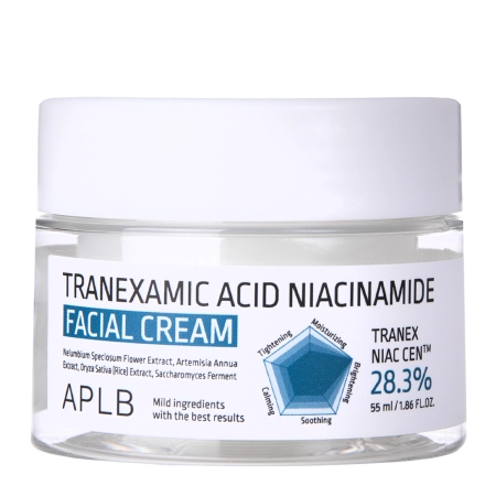 APLB - Tranexamic Acid Niacinamide Facial Cream - Cremă de față cu acid tranexamic și niacinamidă - 55ml