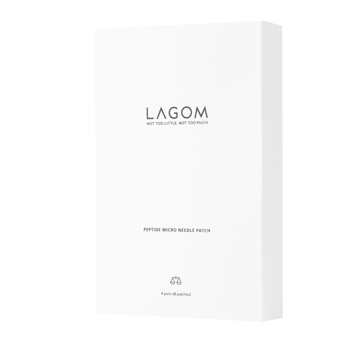 Lagom - Peptide Micro Needle Patch - Plasturi microace fermizanți - 8 buc.