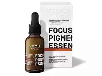 Veoli Botanica – Focus Pigmentation Essence – Ser Intensiv pentru Reducerea Petelor Pigmentare și Minimarea Porilor cu Complex de Niacinamidă și Vitamina C Stabilă – 30 ml