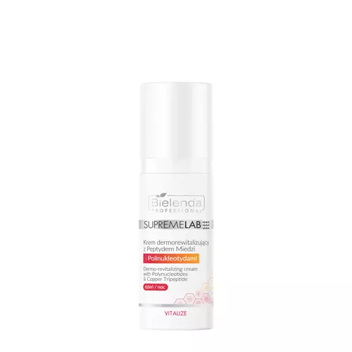 Bielenda Professional - Supremelab - Cremă dermorevitalizantă cu peptide de cupru și polinucleotide - 50ml