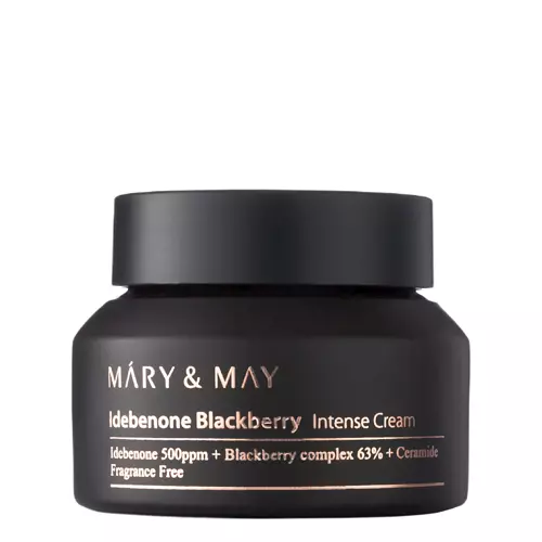 Mary&May - Idebenone Blackberry Intense Cream - Cremă antirid cu idebenonă - 70g