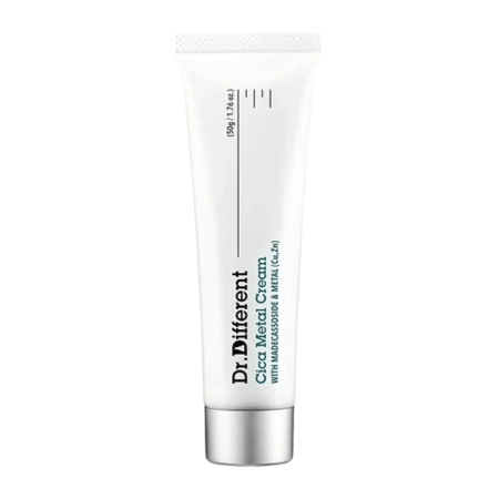 Dr.Different – CICA Metal Cream – Cremă calmantă pentru față – 50 g