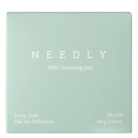 Needly - Mild Cleansing Pad - Dischete delicate pentru curățarea feței - 60 buc.