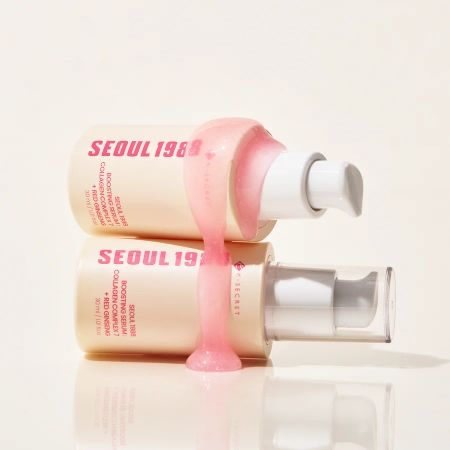 K-SECRET - SEOUL 1988 Boosting Serum : Collagen Complex 7 + Red Ginseng - Ser cu colagen și extract de ginseng roșu - 30 ml