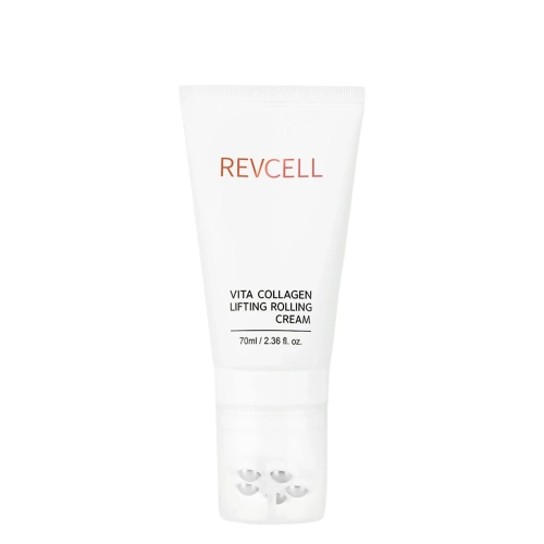 REVCELL - Vita Collagen Lifting Rolling Cream - Cremă pentru față cu efect de lifting și aplicator cu roller - 70 ml