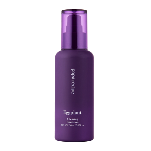 Papa Recipe – Eggplant Clearing Emulsion – emulsie hidratantă și netezitoare pentru față – 150 ml
