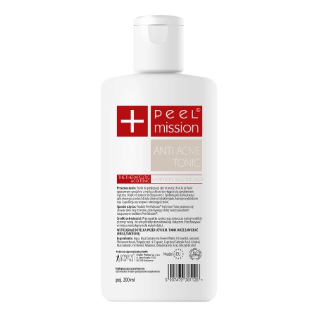Peel Mission - Anti Acne Tonic - Toner cu Acid Lipohidroxi - 200 ml