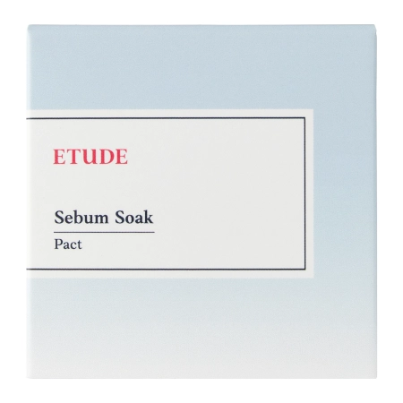 Etude House - Sebum Soak Pact - Pudră matifiantă - 9,5g